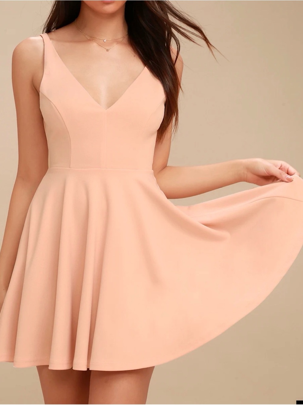 Lulus Dress in Blush